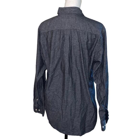 3 Dress Shirts Goodfellow UNLISTED Double Pump Size SIZE M 1 Slimfit Long Sleeve - Picture 4 of 10